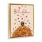 Stupell Industries Hello Autumn Raccoon Floating Frame Design by Elizabeth Tyndall